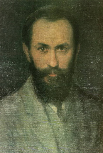 Image - Antin Manastyrsky: Selfportrait (1919).